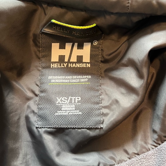 Women’s Helly Hensen lined black rain jacket XS - Picture 2 of 4